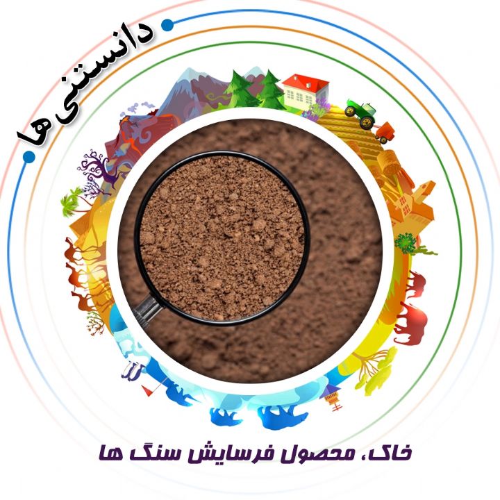 جلد خاک، محصول فرسایش سنگ ها
