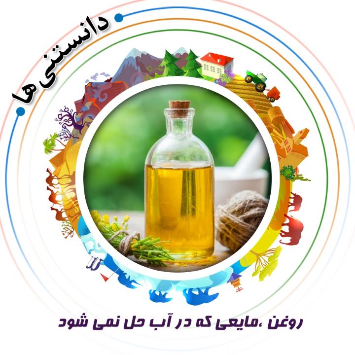 جلد روغن ،مایعی که در آب حل نمی شود