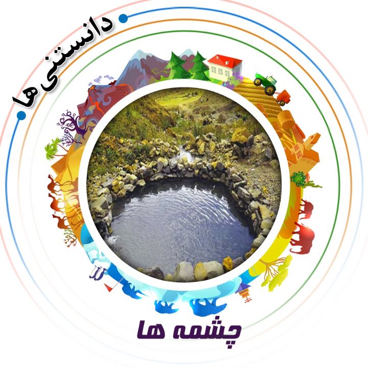 جلد کتاب صوتی چشمه ها
