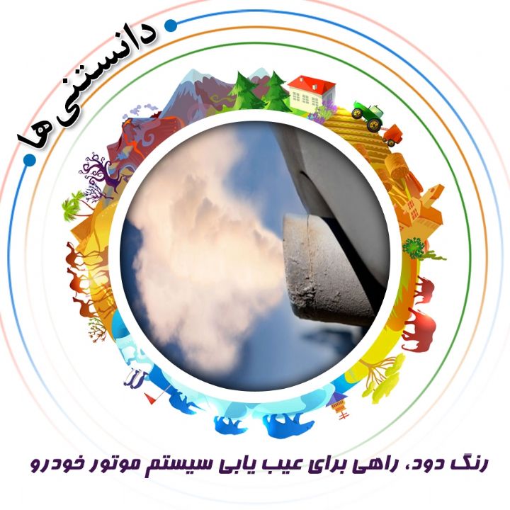 جلد کتاب صوتی رنگ دود، راهی برای عیب یابی سیستم موتور خودرو