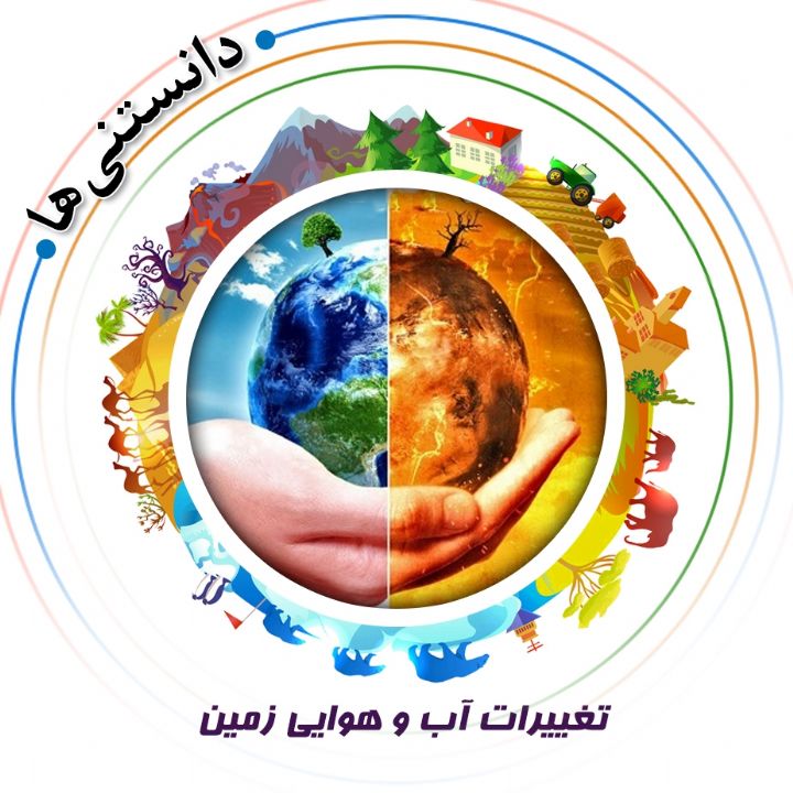 جلد کتاب صوتی تغییرات آب و هوایی زمین