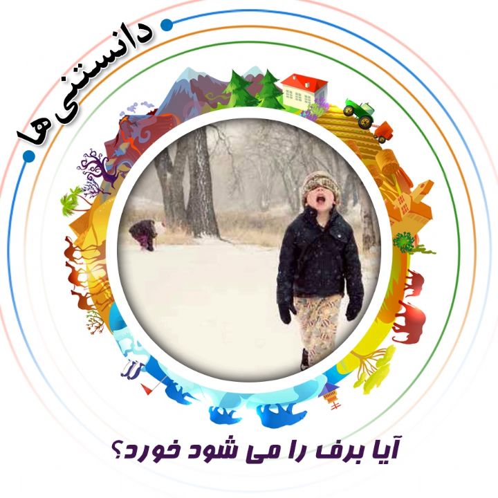جلد کتاب صوتی آیا برف را می شود خورد؟