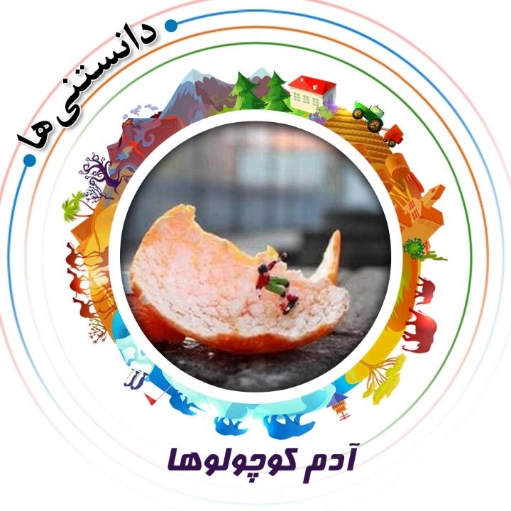 جلد کتاب صوتی آدم کوچولوها