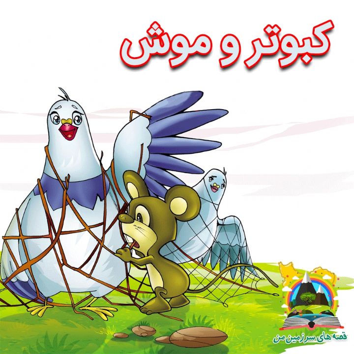 جلد کتاب صوتی کبوتر و موش