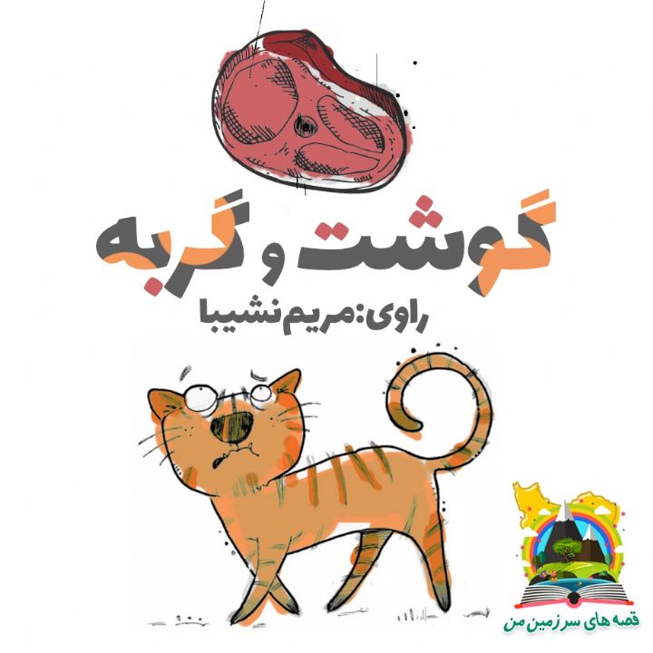 جلد کتاب صوتی گوشت و گربه