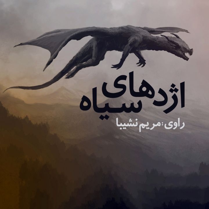 جلد کتاب صوتی اژدهای سیاه