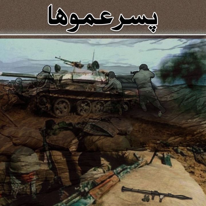 جلد کتاب صوتی پسر عموها