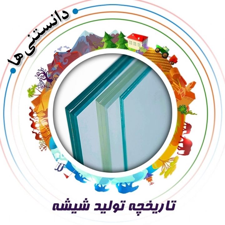 جلد کتاب صوتی تاریخچه تولید شیشه