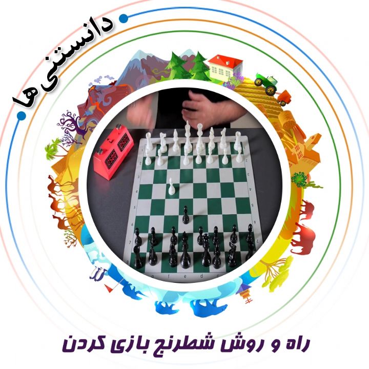 جلد کتاب صوتی راه و روش شطرنج بازی کردن