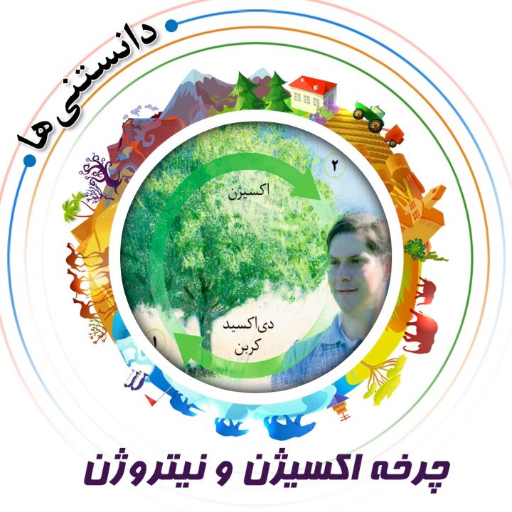 جلد کتاب صوتی چرخه اکسیژن و نیتروژن