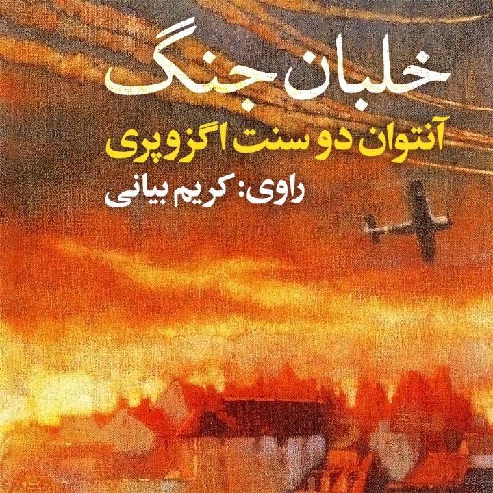 جلد کتاب صوتی خلبان جنگ