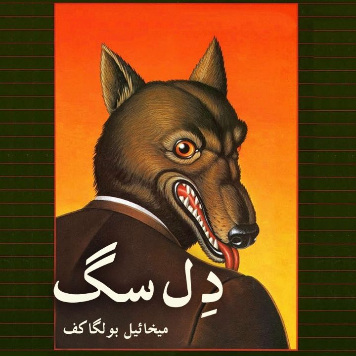 جلد کتاب صوتی دل سگ