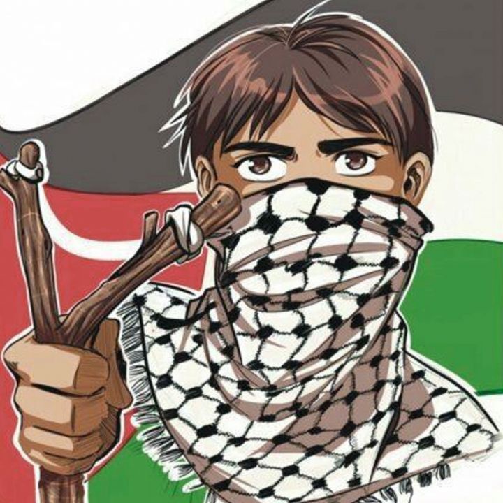 جلد کتاب صوتی نوجوان فلسطینی