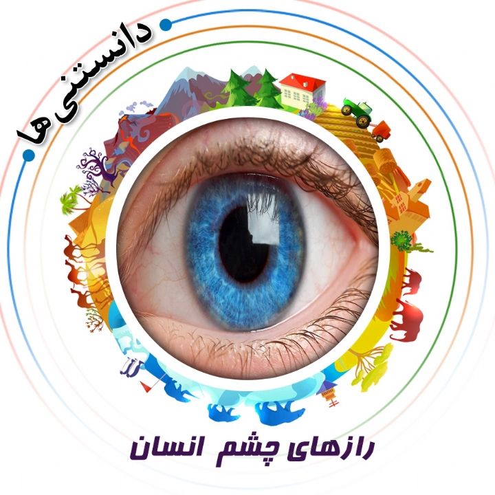 جلد کتاب صوتی رازهای چشم انسان