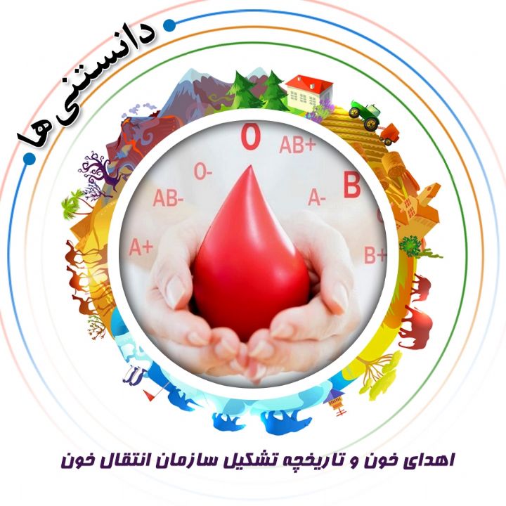 جلد کتاب صوتی اهدای خون و تاریخچه تشکیل سازمان انتقال خون