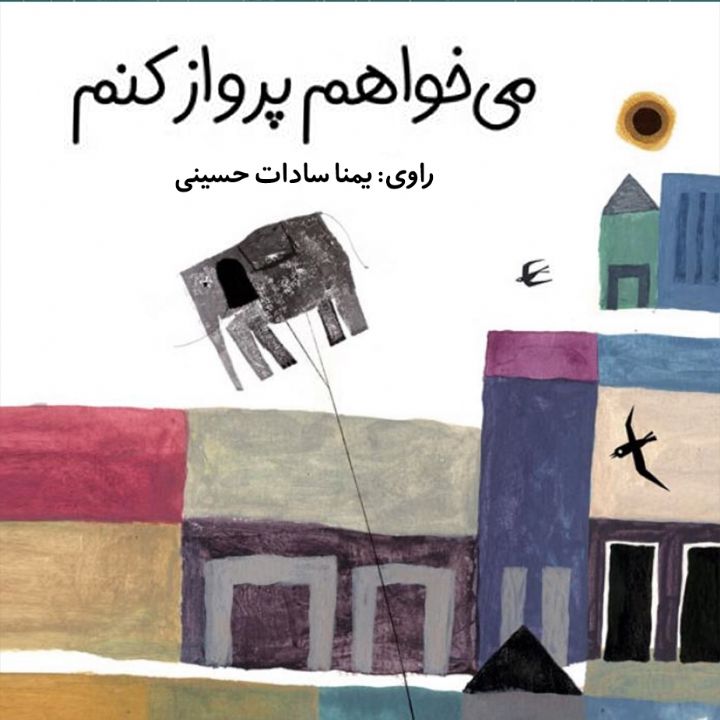جلد کتاب صوتی می خواهم پرواز کنم