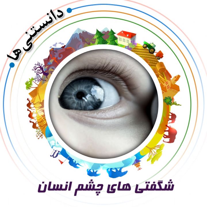 جلد کتاب صوتی شگفتی های چشم انسان