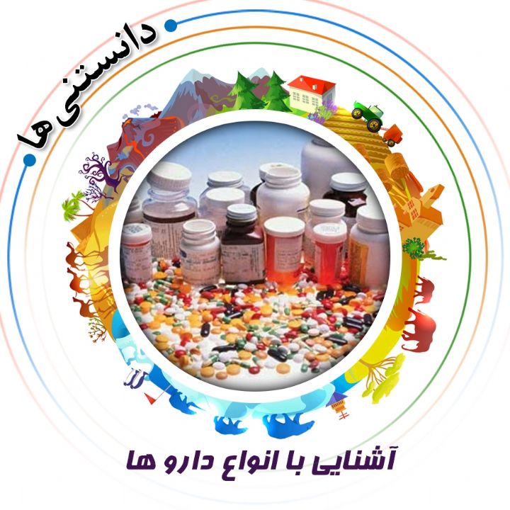 جلد کتاب صوتی آشنایی با انواع دارو ها