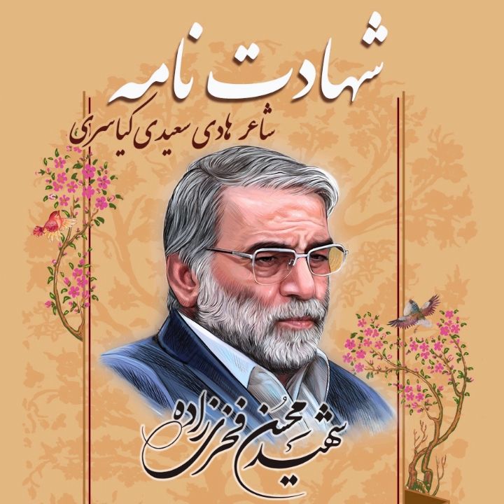 جلد کتاب صوتی شهادت نامه