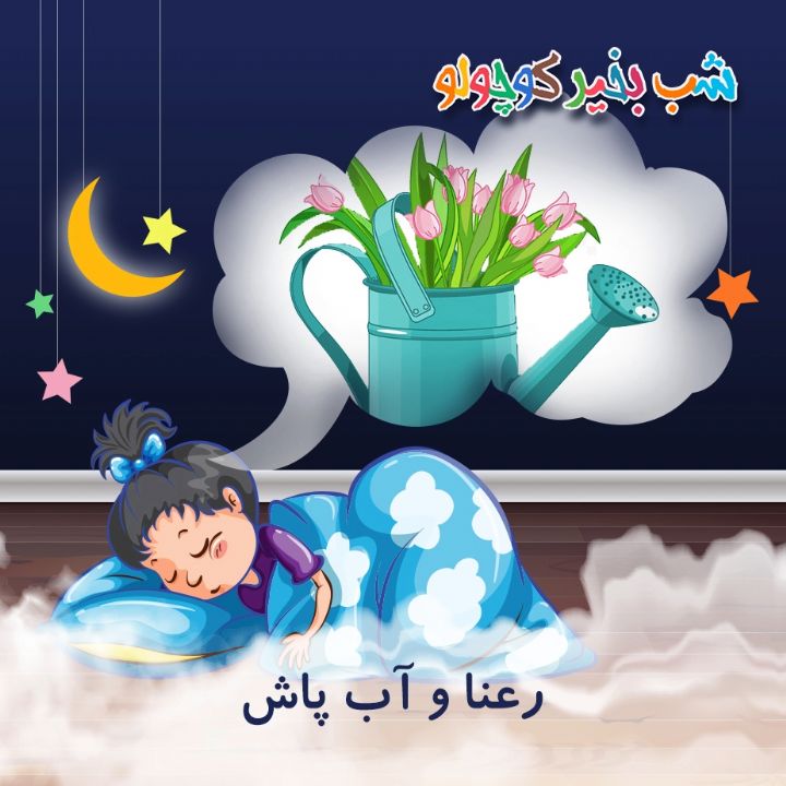 جلد کتاب صوتی رعنا و آب پاش