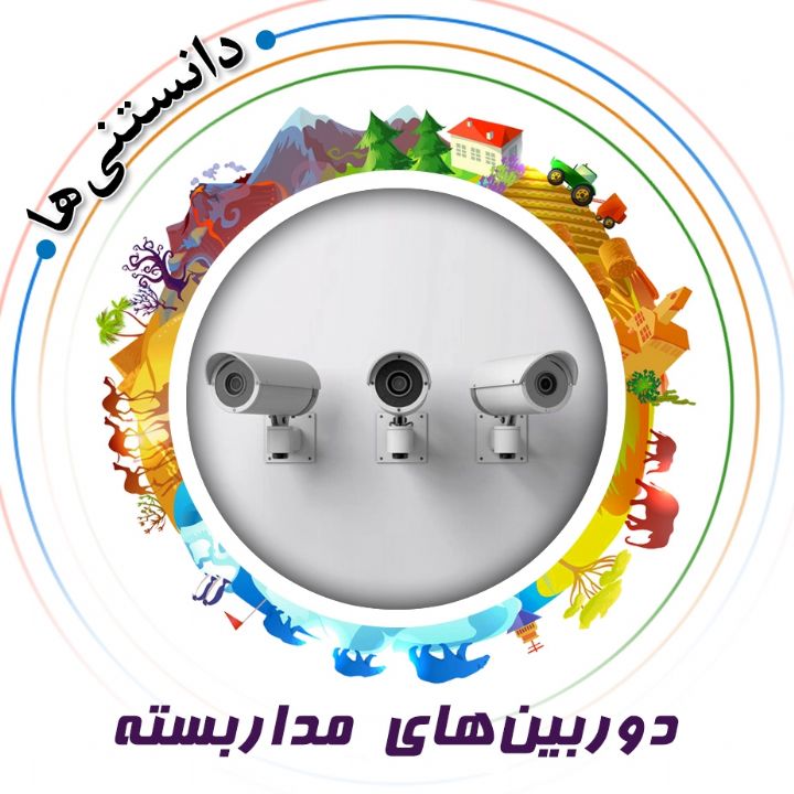 جلد کتاب صوتی دوربین های مداربسته