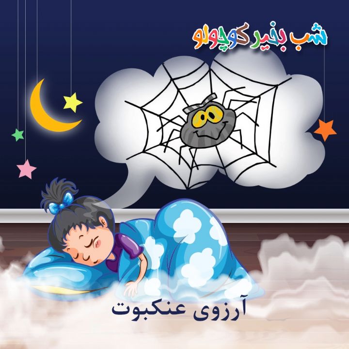 جلد کتاب صوتی آرزوی عنکبوت