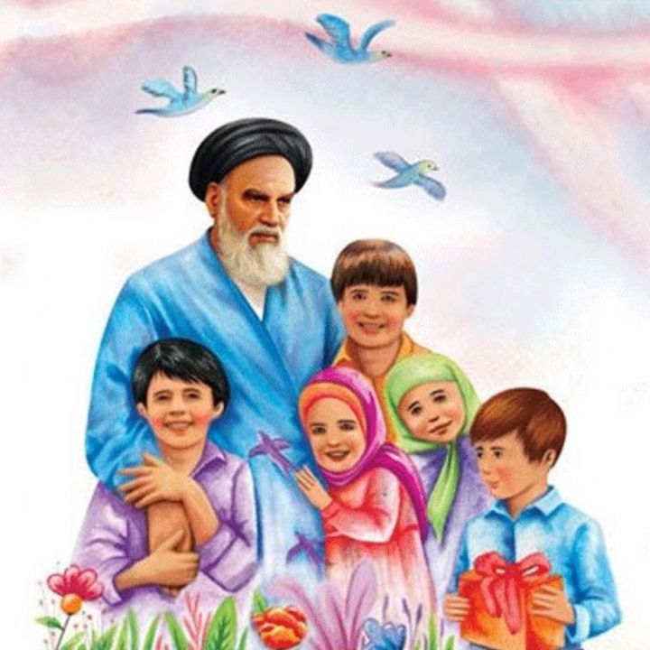 جلد کتاب صوتی عطر خنده ی امام (علی رییس فرشید، افشین علا)