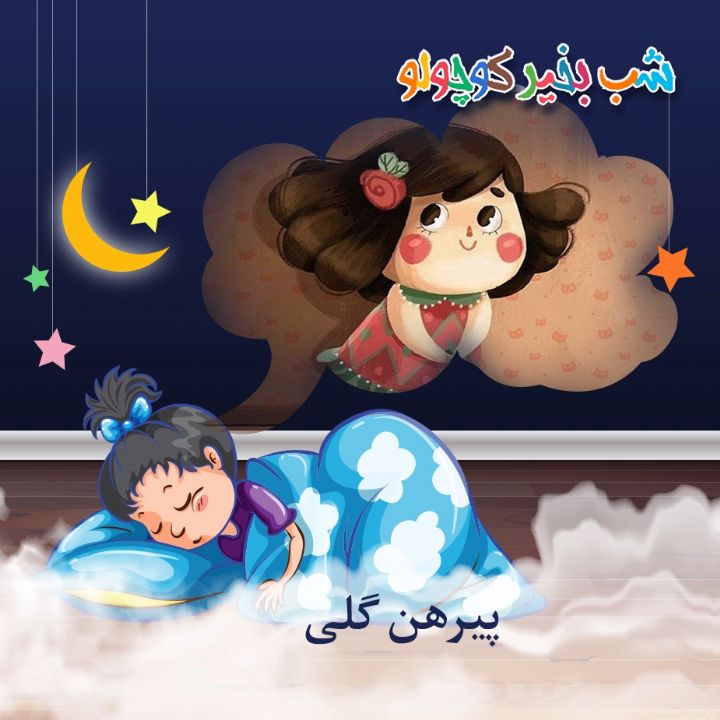 جلد کتاب صوتی پیرهن گلی