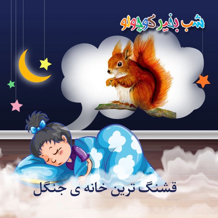 جلد کتاب صوتی قشنگ ترین خانه ی جنگل