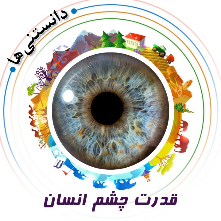 جلد کتاب صوتی قدرت چشم انسان