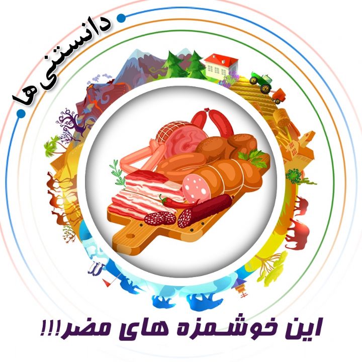 جلد کتاب صوتی این خوشمزه های مضر!!!
