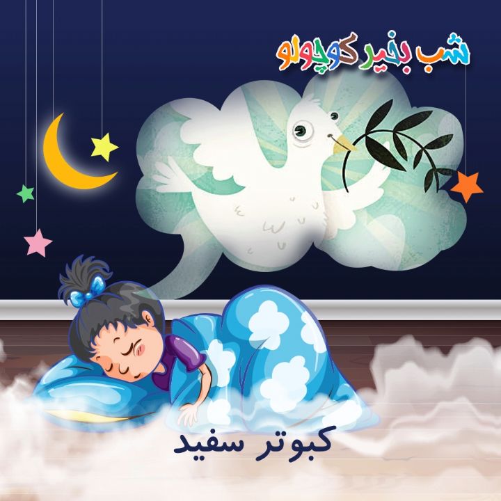 جلد کتاب صوتی کبوتر سفید