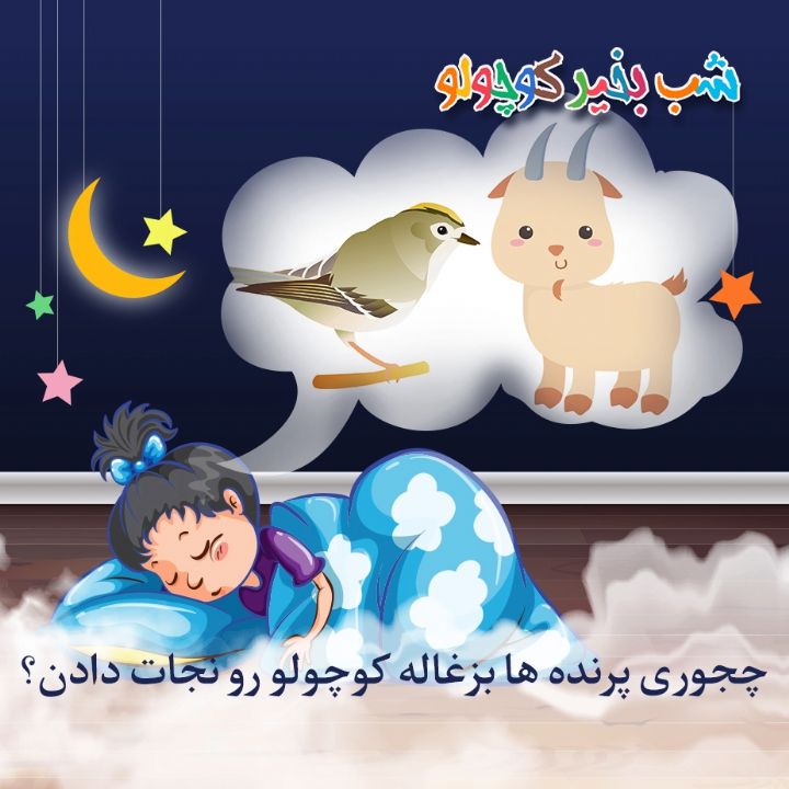 جلد کتاب صوتی چجوری پرنده ها بزغاله کوچولو رو نجات دادن؟
