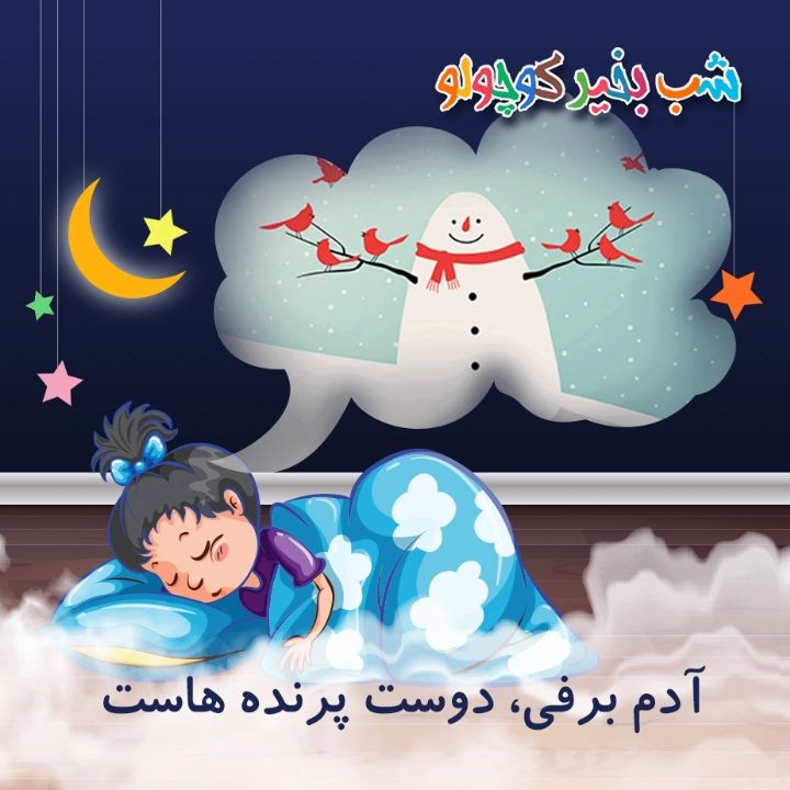 جلد کتاب صوتی آدم برفی، دوست پرنده هاست