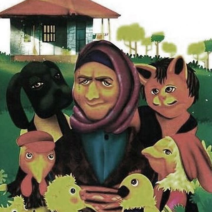 جلد کتاب صوتی خونه مادربزرگه (بهرام دهقانیار، مرضیه برومند)