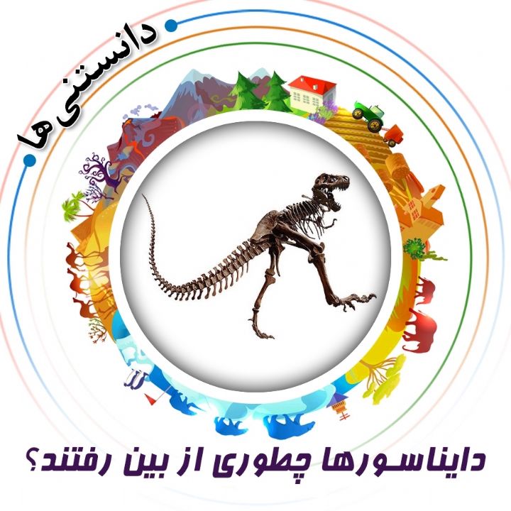 جلد کتاب صوتی دایناسورها چطوری از بین رفتند؟