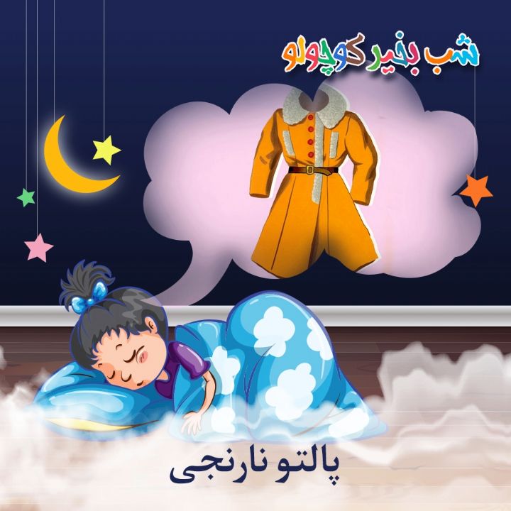 جلد کتاب صوتی پالتو نارنجی (471225)
