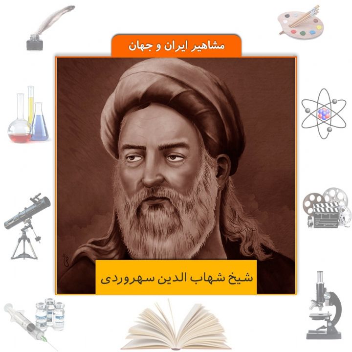 جلد کتاب صوتی شیخ شهاب الدین سهروردی