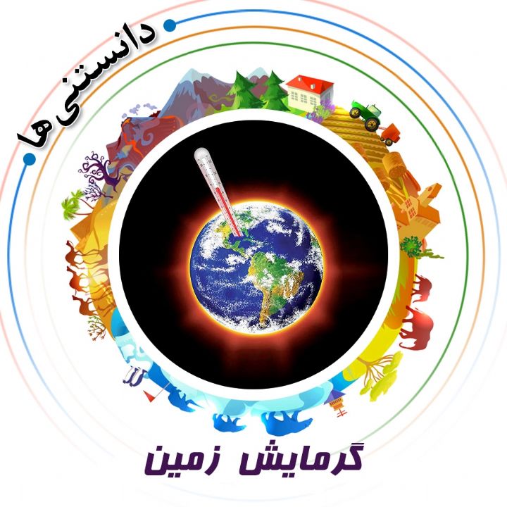 جلد کتاب صوتی گرمایش زمین (507414)