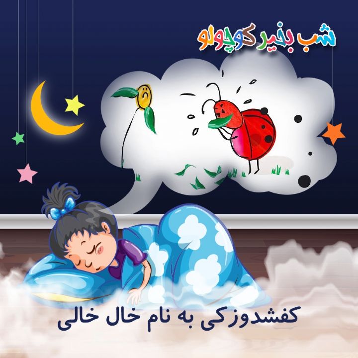 جلد کتاب صوتی کفشدوزکی به نام خال خالی