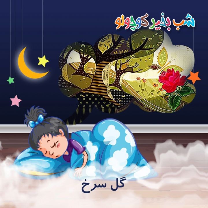جلد کتاب صوتی گل سرخ
