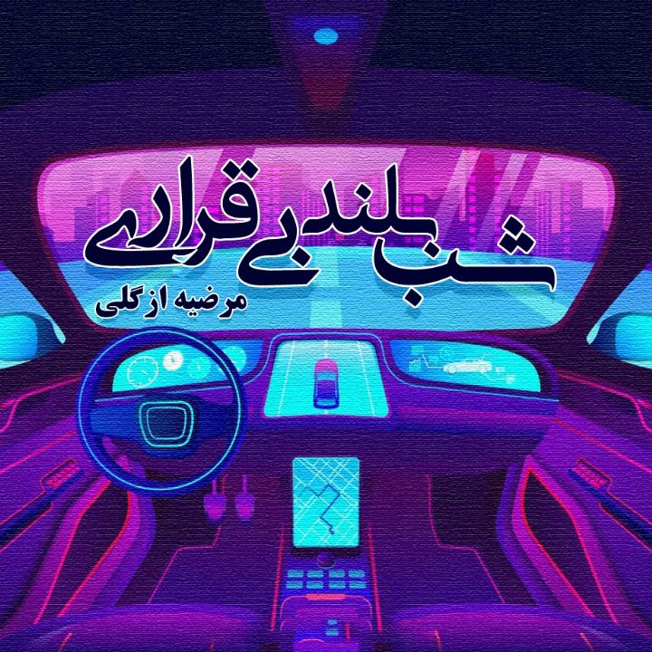 جلد کتاب صوتی شب بلند بی‌ قراری