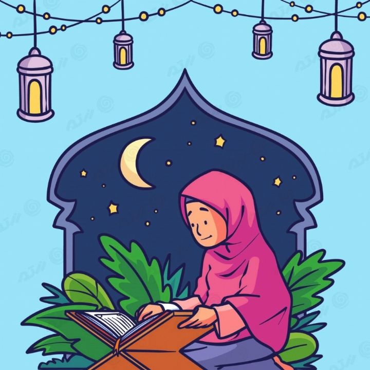 جلد کتاب صوتی رسیده ماه رمضان