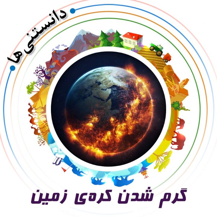جلد کتاب صوتی گرم شدن کره‌ی زمین