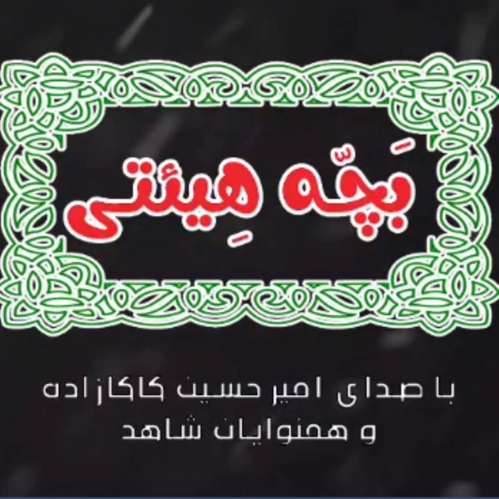 جلد کتاب صوتی بچه هیئتی
