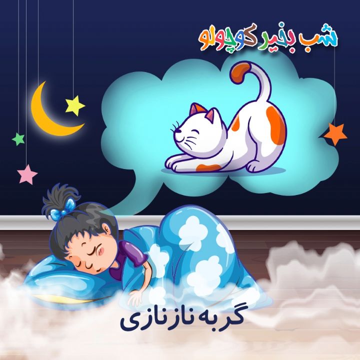 جلد کتاب صوتی گربه نازنازی