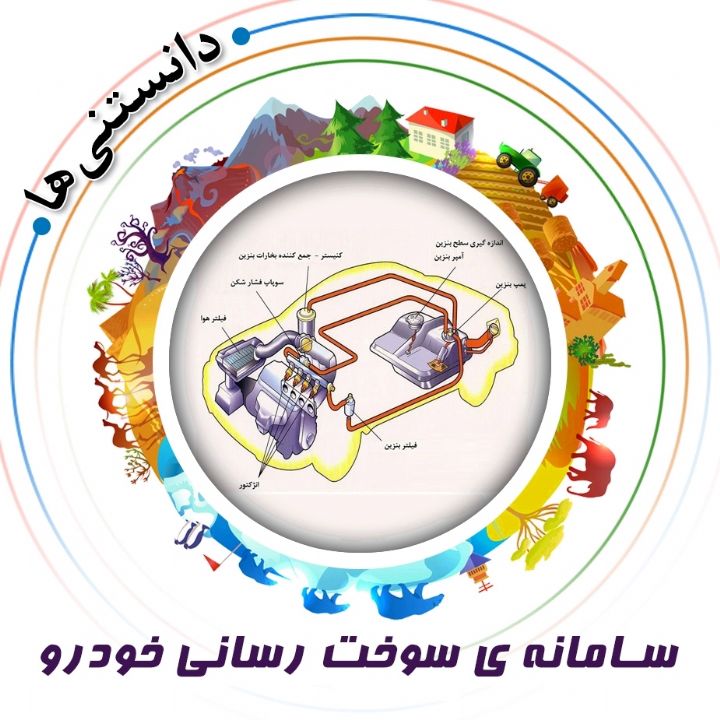 جلد کتاب صوتی سامانه‌ ی سوخت‌ رسانی خودرو