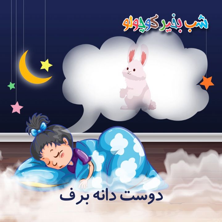جلد کتاب صوتی دوست دانه برف
