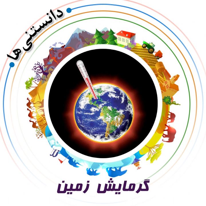 جلد کتاب صوتی گرمایش زمین (608449)