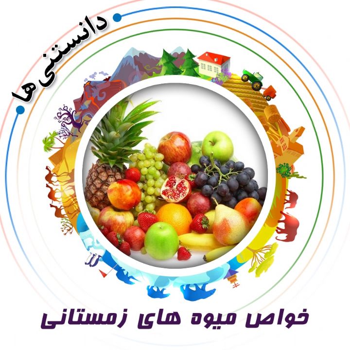 جلد کتاب صوتی خواص میوه‌ های زمستانی
